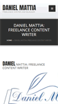 Mobile Screenshot of danmattia.com